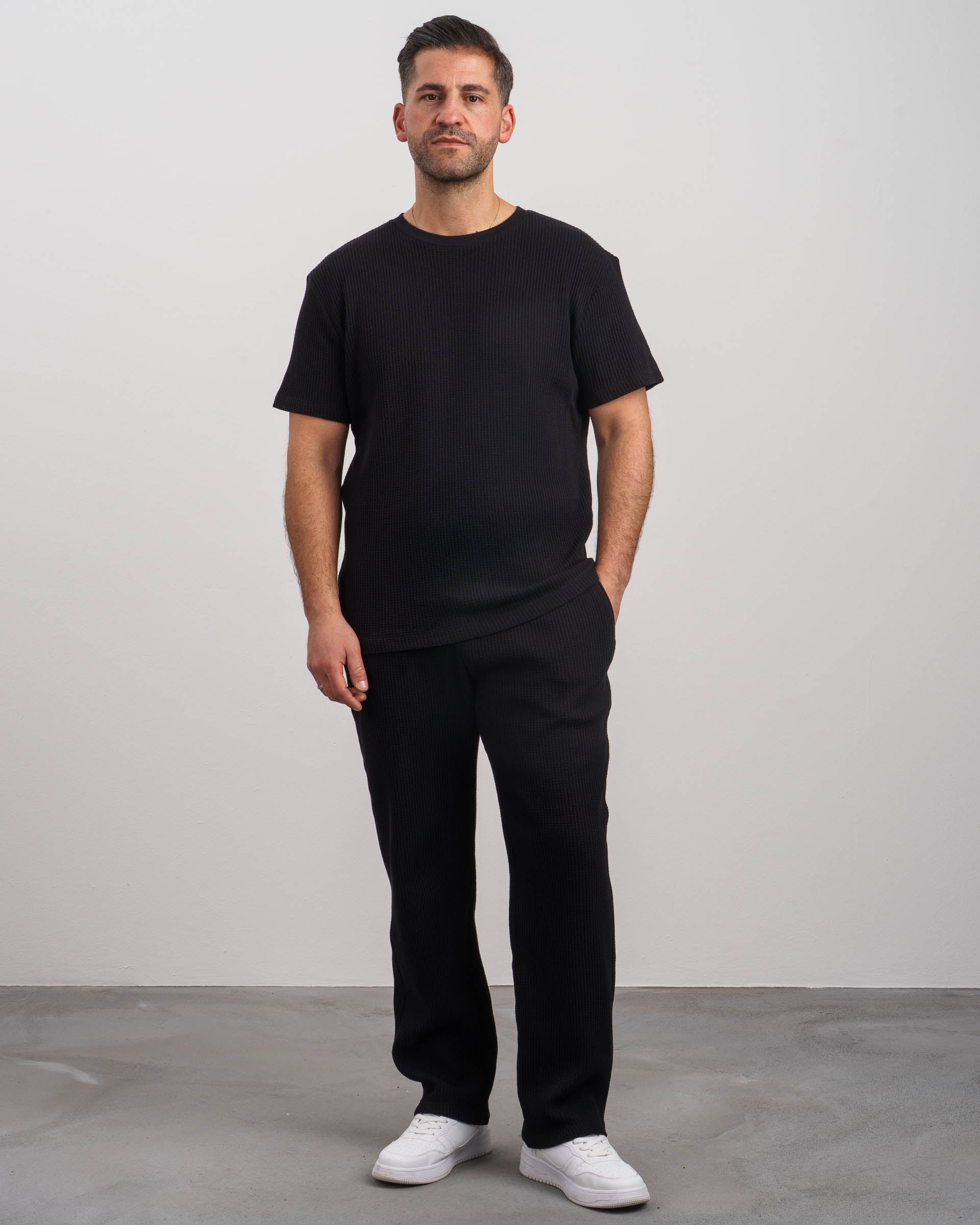 Waffle Pants (Black) - Image 6