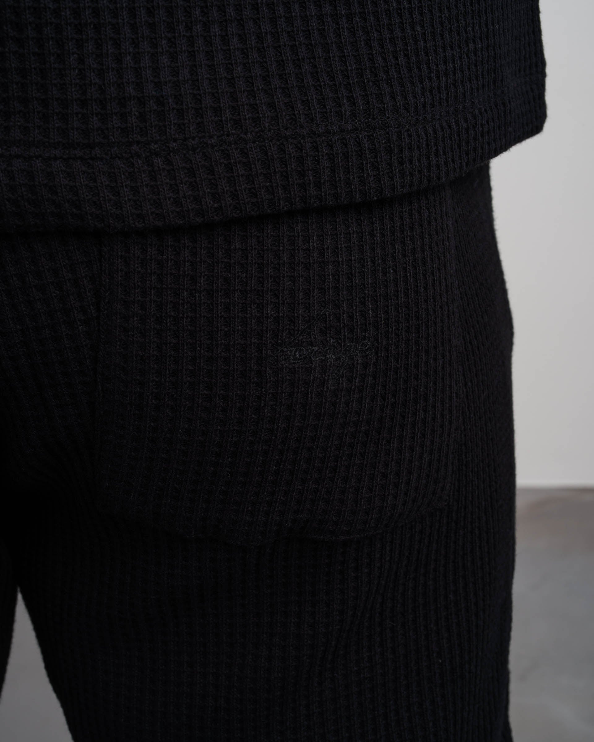 Waffle Pants (Black) - Image 8