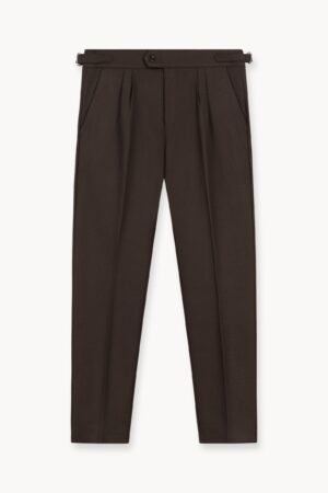 Buckle Pants (Brown)