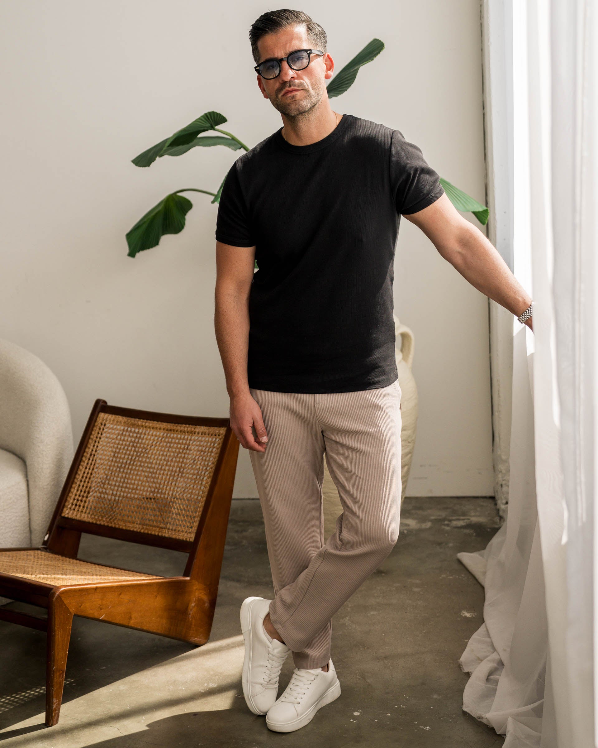 Plissee Pants (Taupe) - Image 2