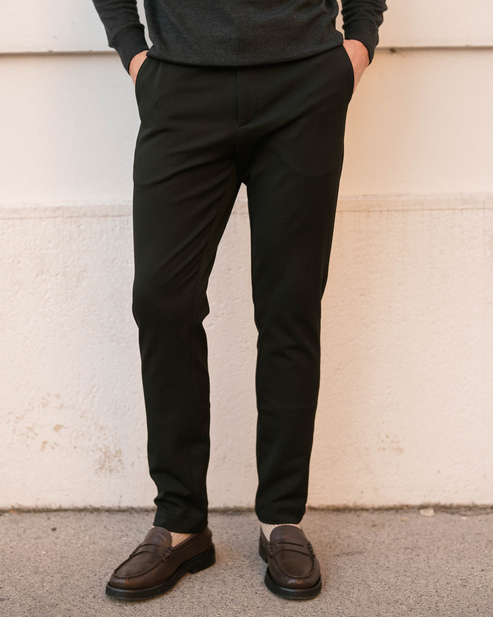 Suit Pants Slim Fit (Black) - Image 2