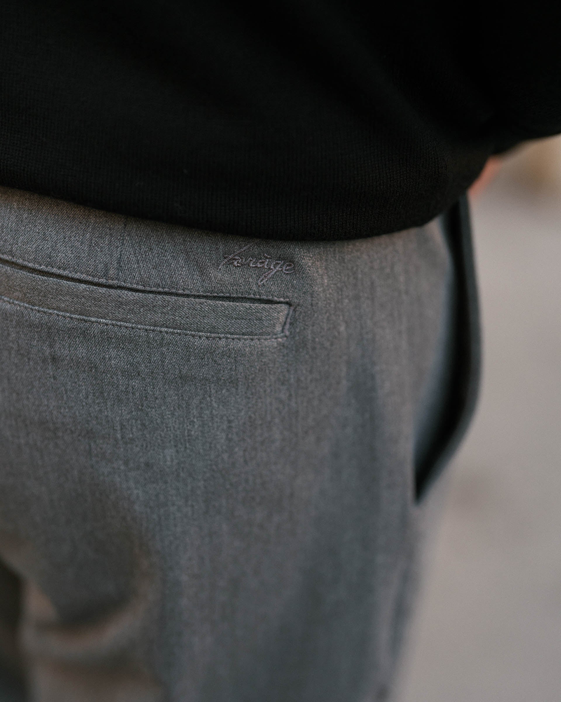 Suit Pants Regular Fit (Mid Grey) - Image 4