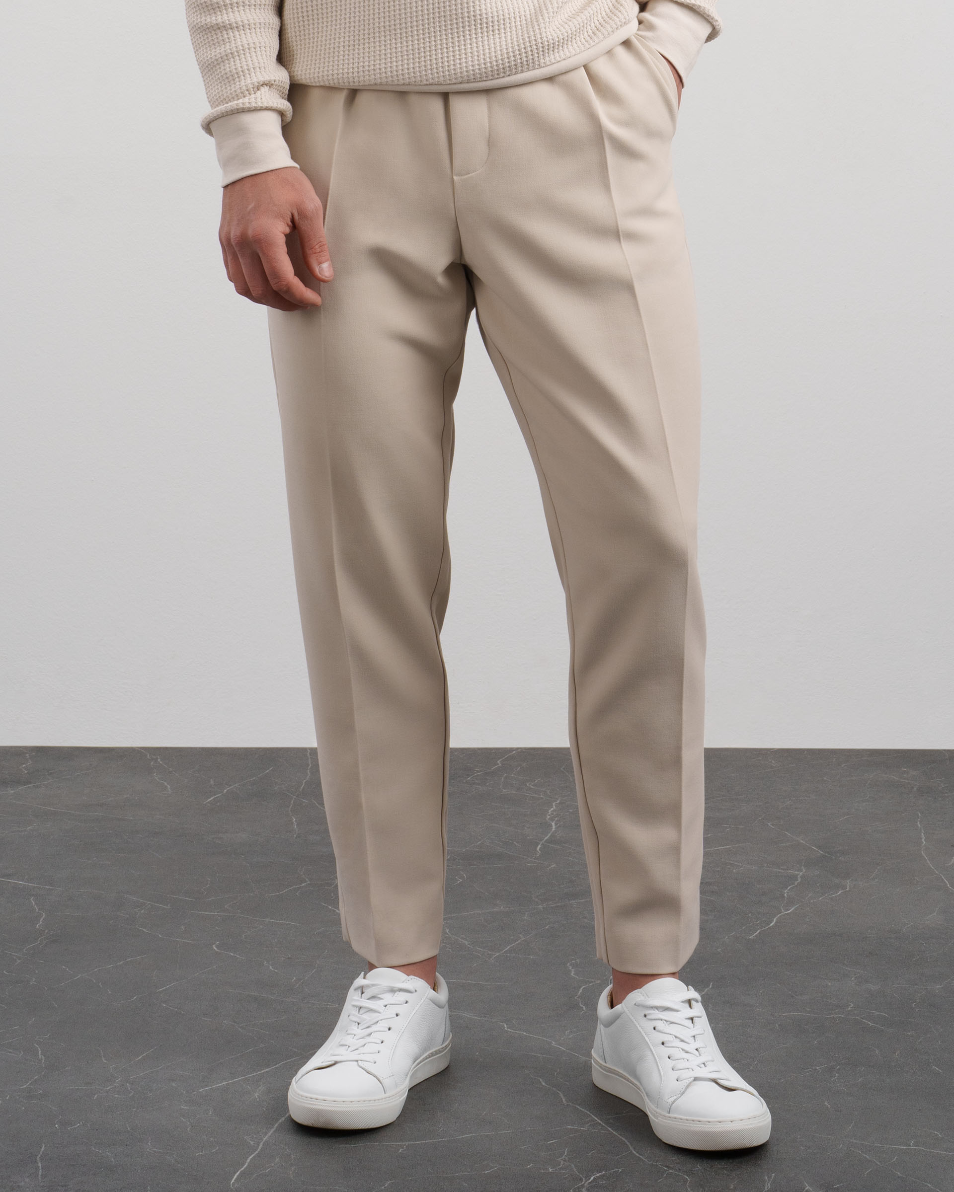 Slim Fit Pants (Sand) - Image 5