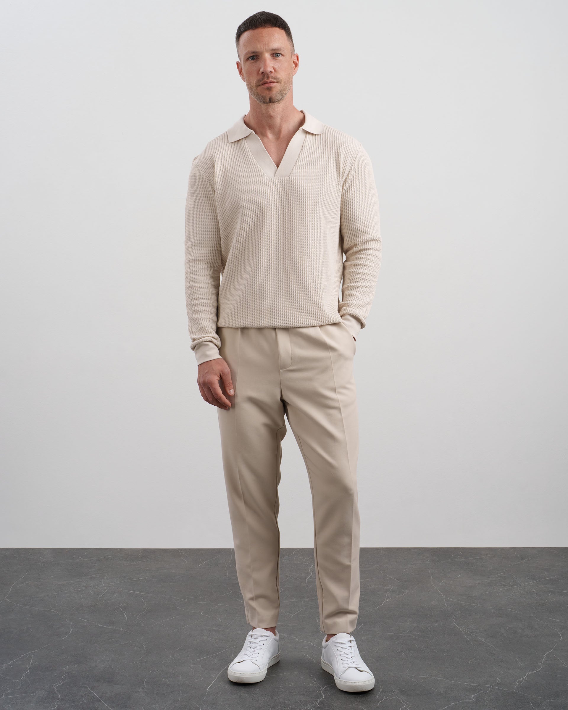 Slim Fit Pants (Sand) - Image 10