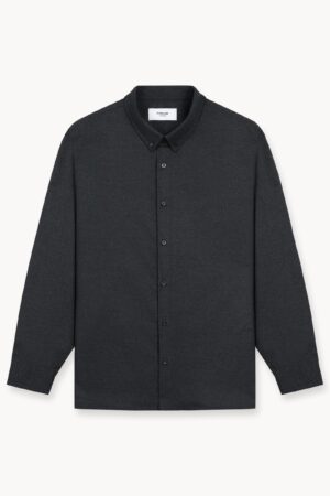 Flannel Shirt (Dark Grey)