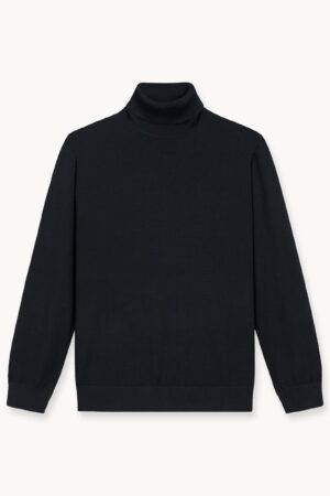 Merino Turtleneck (Black)