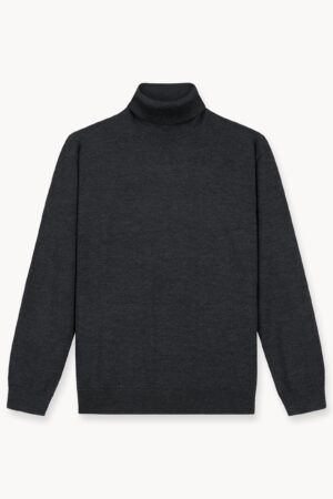 Merino Turtleneck (Dark grey)
