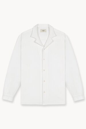 Plissee Shirt (White)