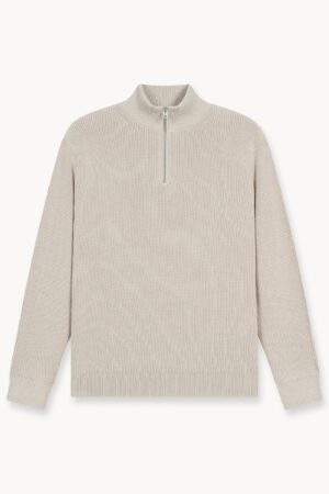 Rib Knit Sweater (Sand)