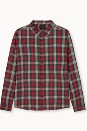 Vintage Flannel Shirt (red)