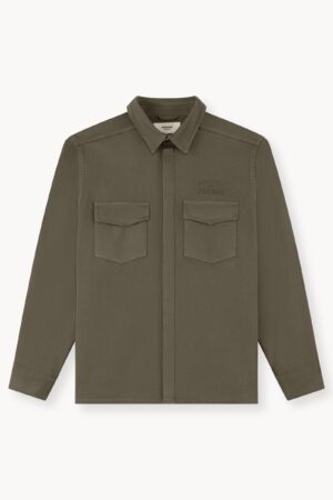 Vintage Shirt Jacket (Khaki)