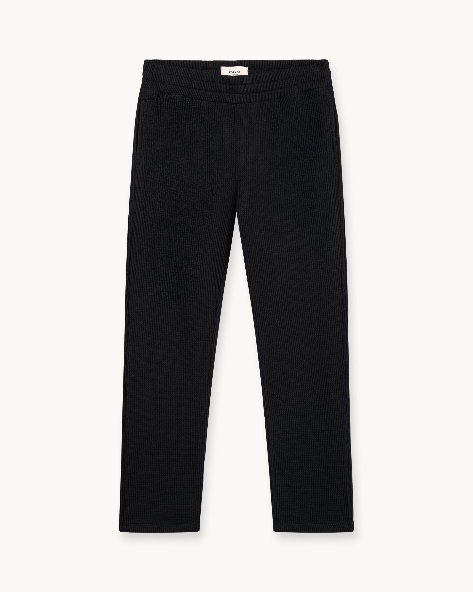 Waffle Pants (Black)